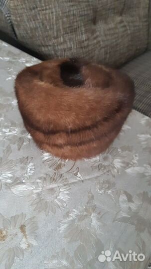 Шапка норковая