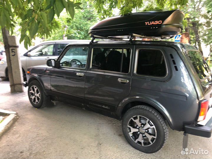 Автобокс багажник на крышу ваз Нива 2131
