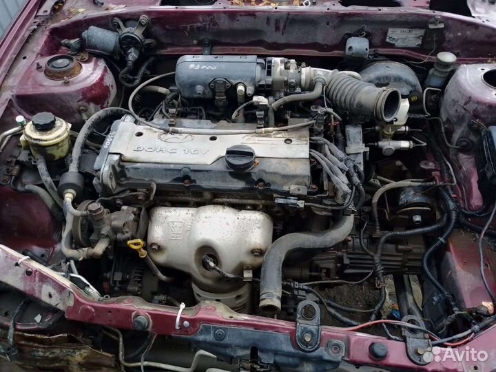 Разборка hyundai accent. Двигатель и кпп в идеале