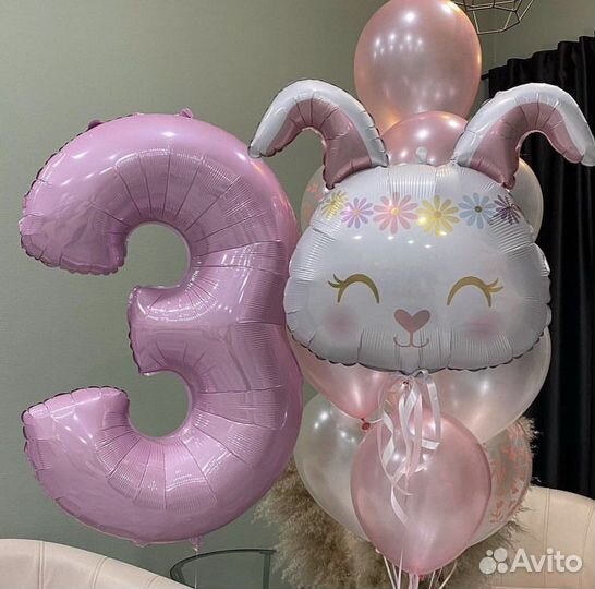 Воздушные шары для девочки