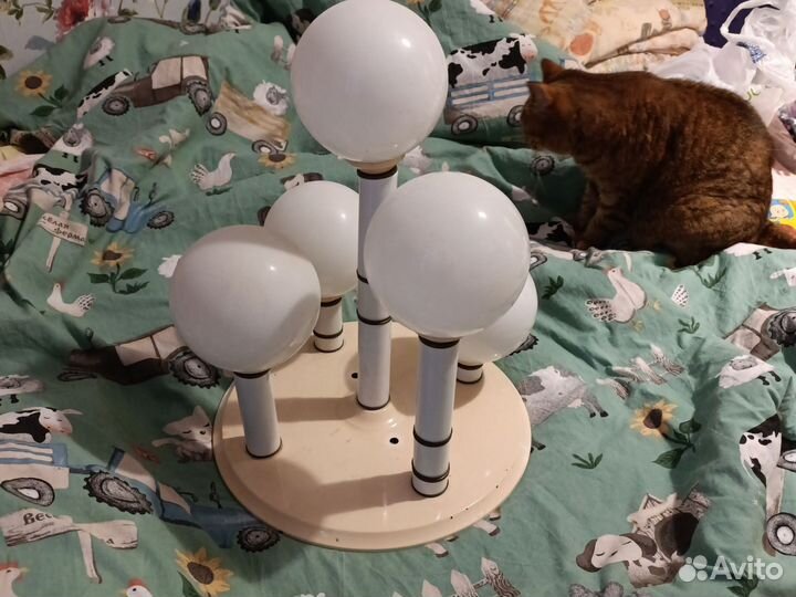 Люстра потолочная подвесная бу