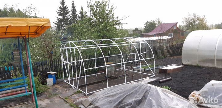 Загну дуги на теплицу - навес