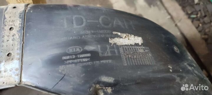 Локер левый передний kia cerato II