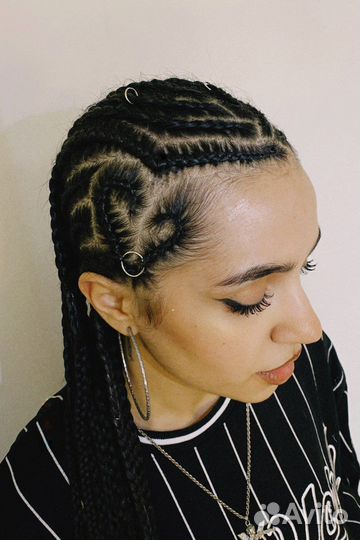 Плетение афрокосичек