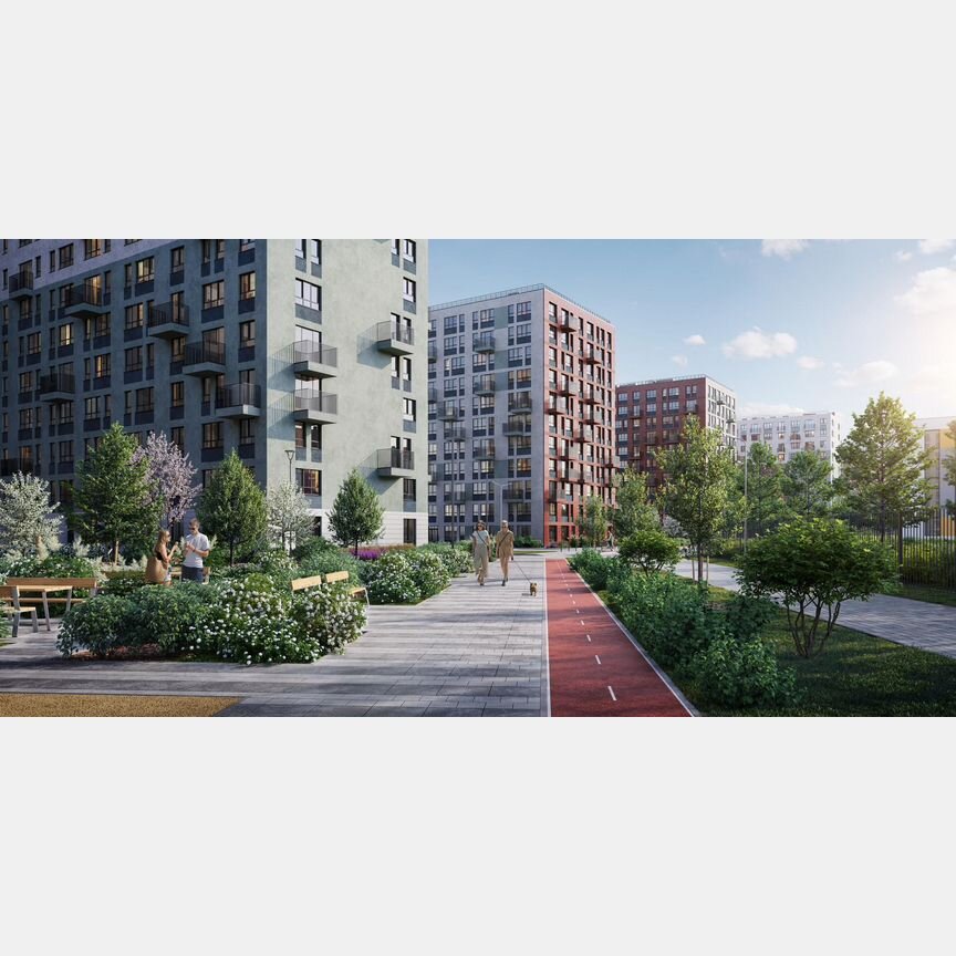 2-к. квартира, 59,2 м², 10/11 эт.