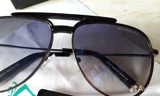 Стильные солнцезащитные очки dita mach five