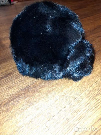 Шапка норковая женская