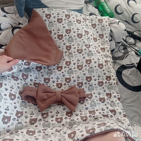 Комплект на выписку для мальчика