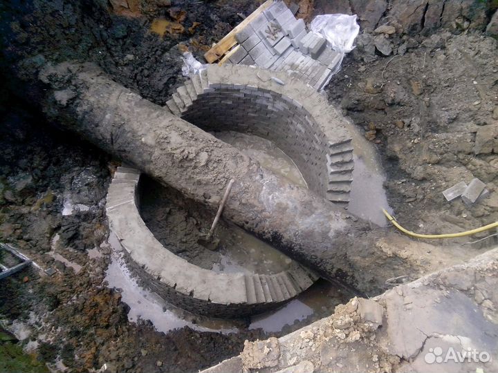 Водопровод, канализация под ключ, септик, скважина