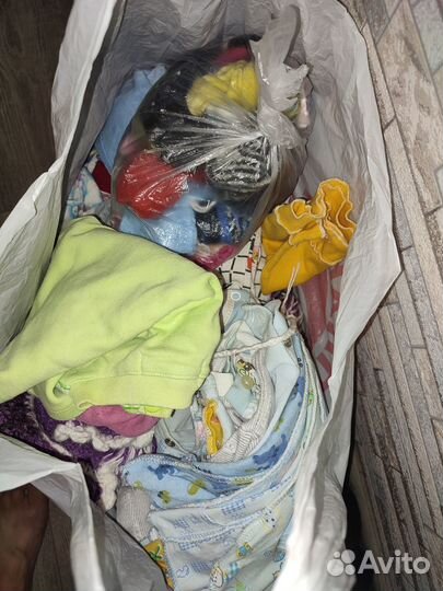 Отдам вещи с 0 месяцев