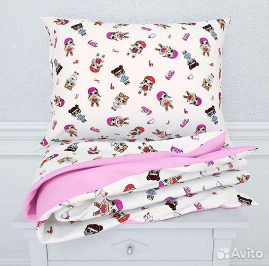 Кпб для детей из сатина, поплина