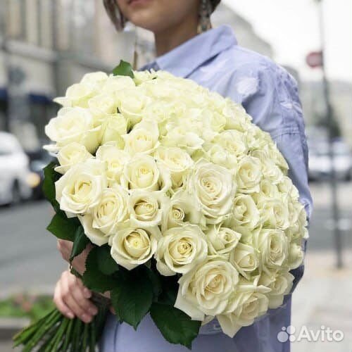Букет белых роз с доставкой