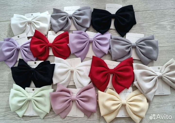 Шикарные атласные банты