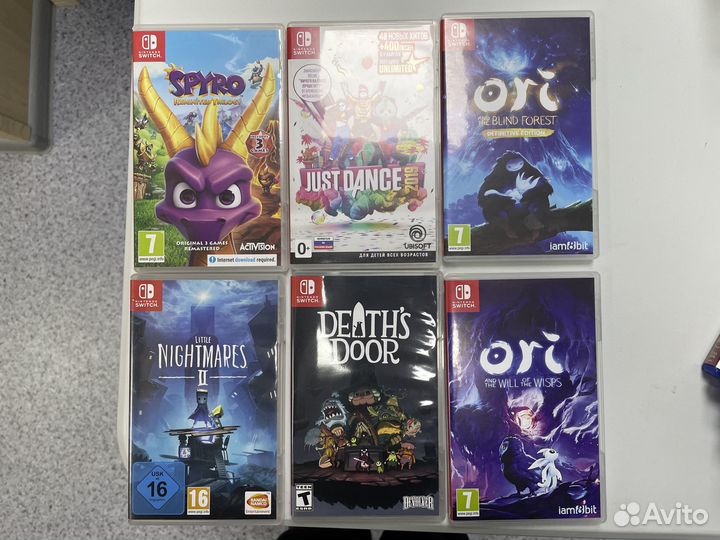 Игры для nintendo Switch