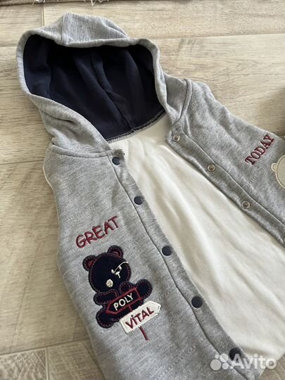 Костюм на ребёнка на осень,безрукавка на мальчика