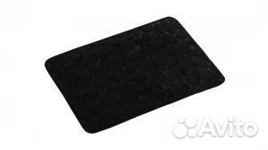 Коврик для ванной Grampus, GR-3204L, черный, 50х8