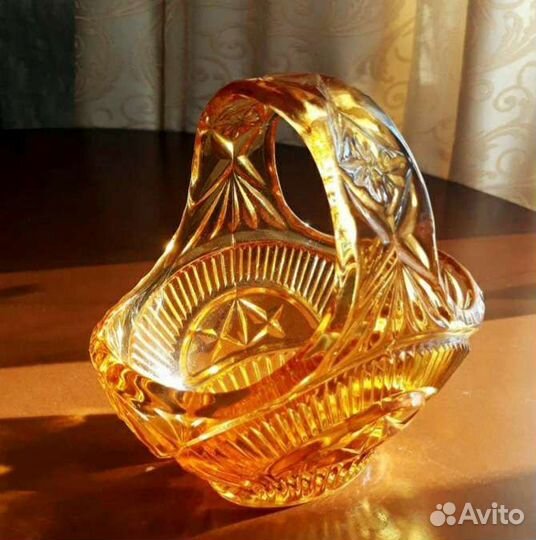 Конфетница. Богемия. Чехословакия