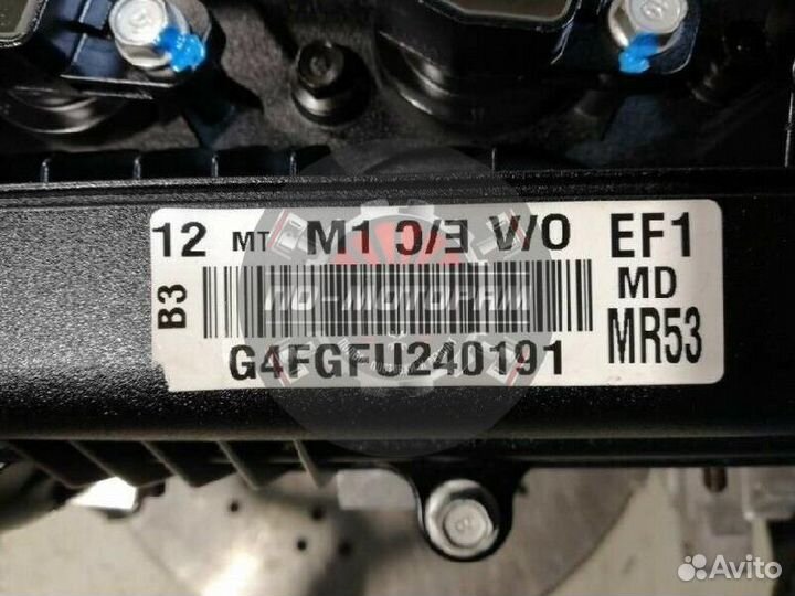 Двигатель G4FG 1.6 Hyundai Elantra MD