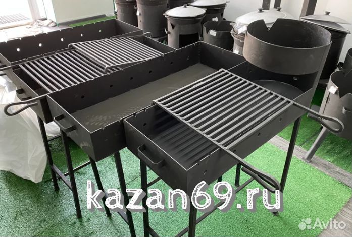 Чугунная решетка для мангала