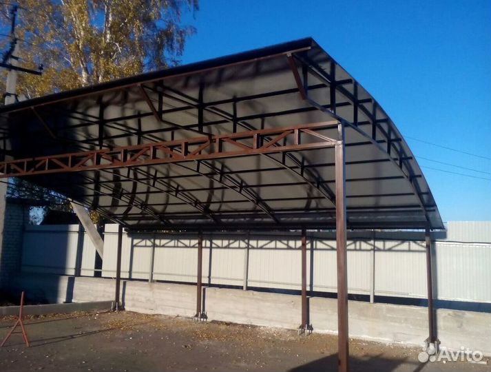 Навес для авто 4х4.5