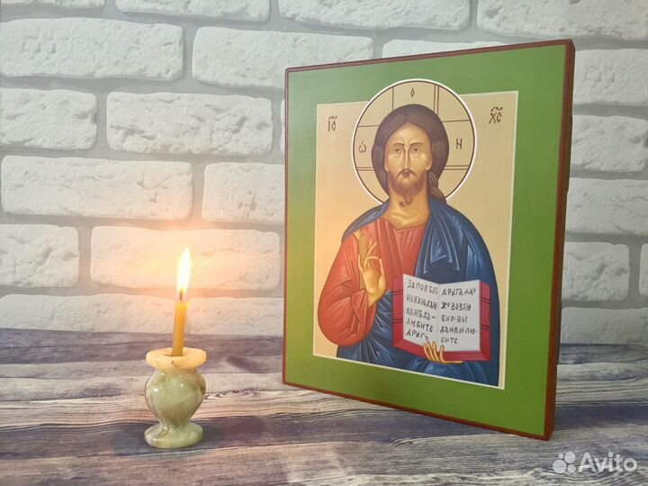 Вседержитель рукописная икона