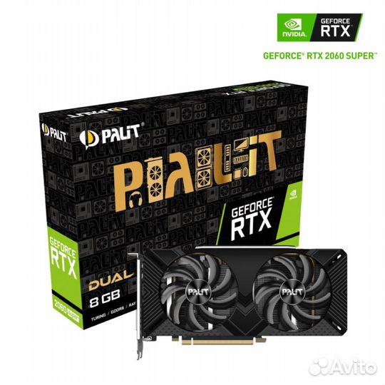 Видеокарта palit rtx 2060 super 8 gb