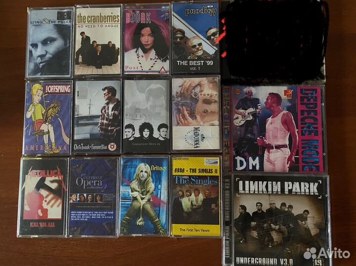 Лицензионные CD и кассеты зарубежных артистов