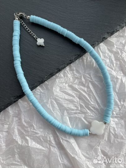 Чокер колье из каучука