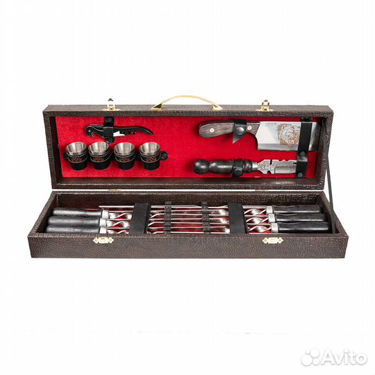 54389 Шашлычный набор с шампурами №10/1