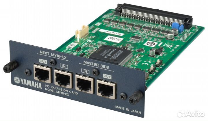 Интерфейсная карта EtherSound yamaha MY16-EX