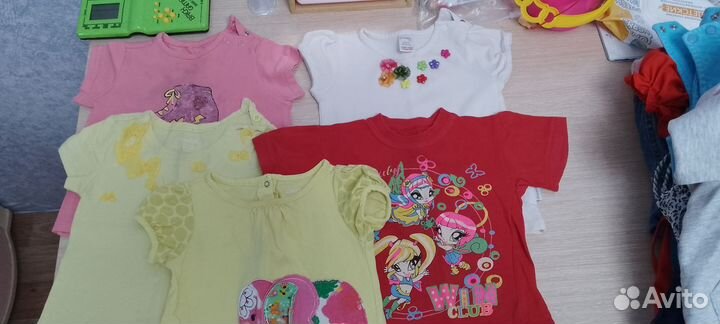 Детские вещи пакетом на девочку 74 80
