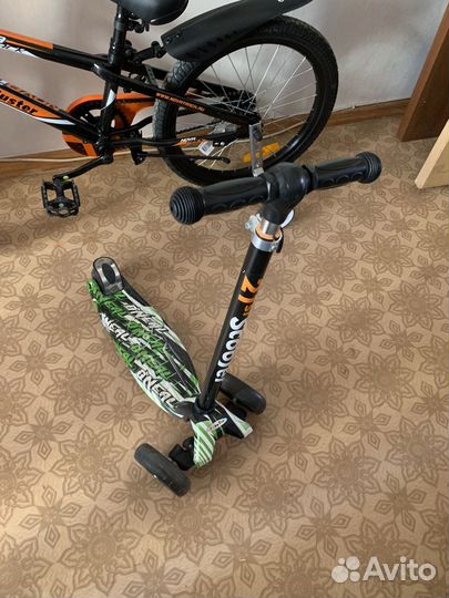 Самокат детский бу