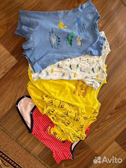 Детские вещи пакетом 68 74 80 86