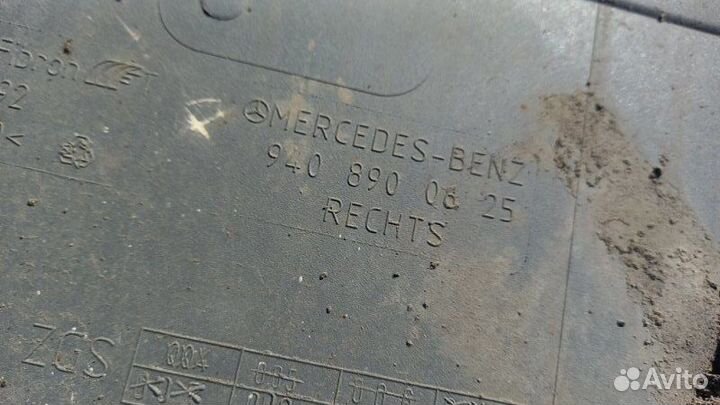 Продолжение крыла правое Mercedes-Benz Axor 2 2007