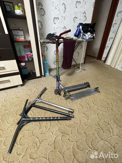 Запчасти для трюкового самоката