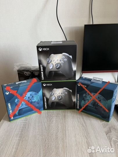 Геймпад xbox series lunar shift джойстик иксбокс