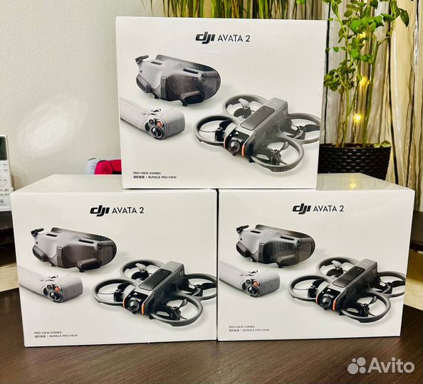 Dji avata 2 pro view combo (3 батареи)
