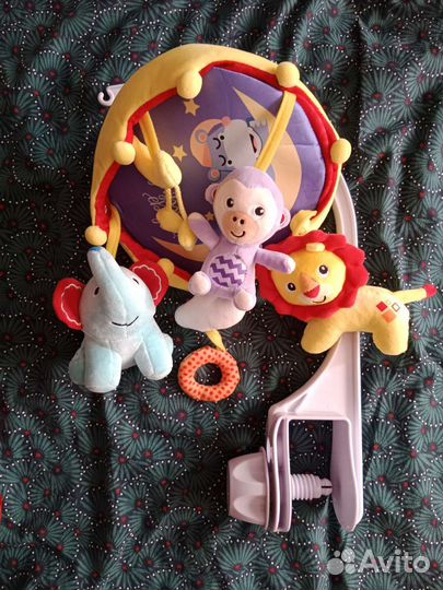Мобиль на кроватку fisher price новый