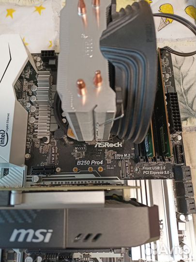 Комплект материнка + процессор