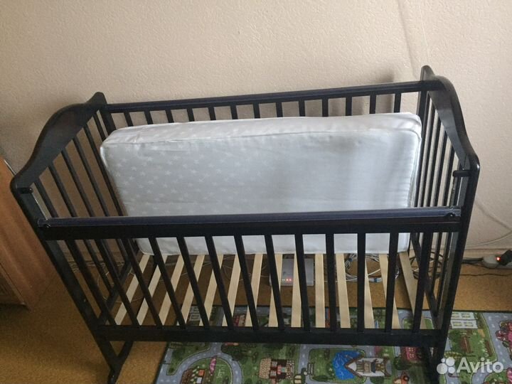 Детская кроватка мой малыш + матрас