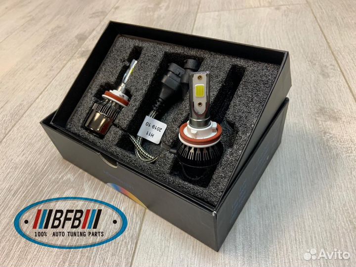 Светодиодные LED лампы H11 HB4 HB3 H7 H4 H3 H1