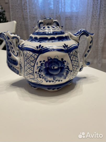 Заварочный чайник Гжель