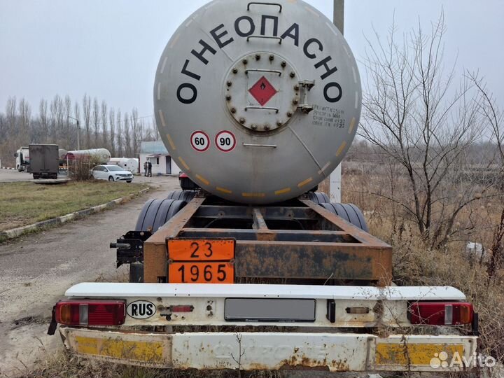 Полуприцеп газовоз Алексеевка Химмаш 96201Р, 2004