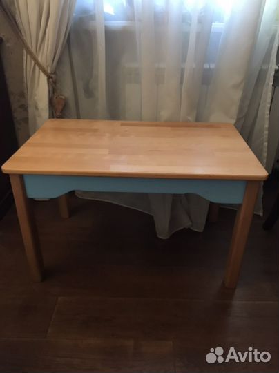 Детский стол деревянный