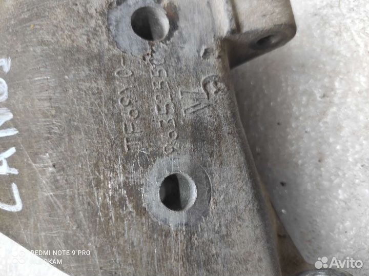 Кронштейн генератора Chevrolet lanos,Nexia