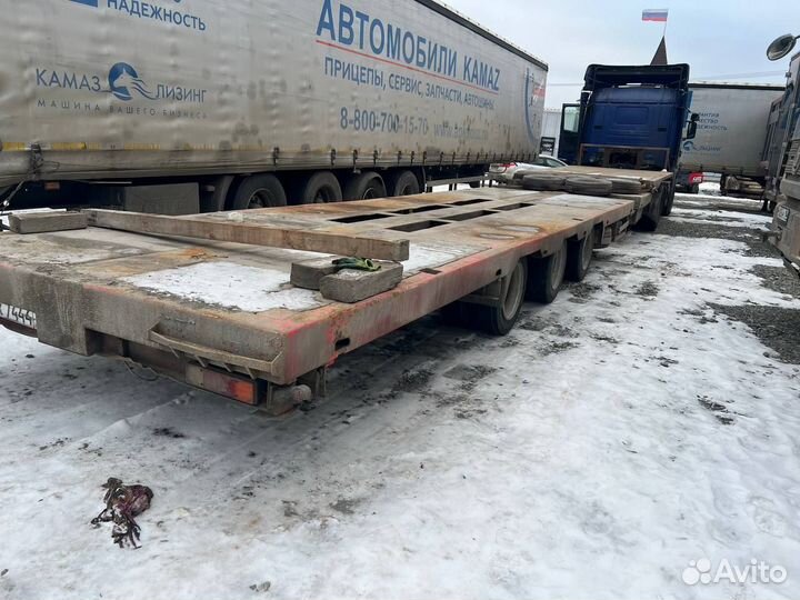 Полуприцеп трал (тяжеловоз) Novus Trailer 9877, 2022