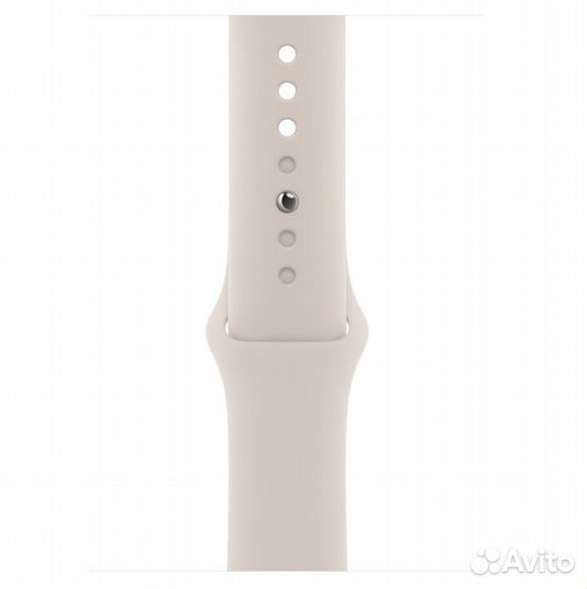 Смарт-часы Apple Watch SE 2 (2023), 44 мм, Starlight Al Starlight Sport Band (M/L)