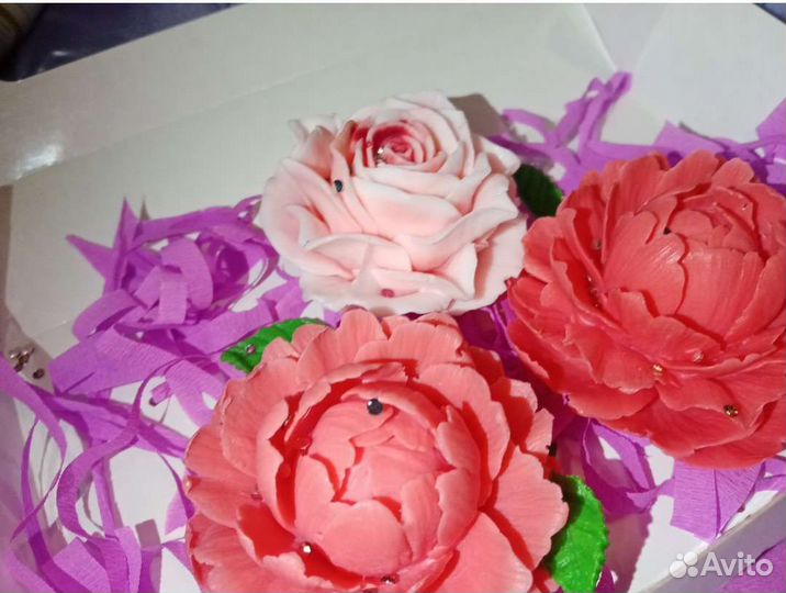 Букет из мыла