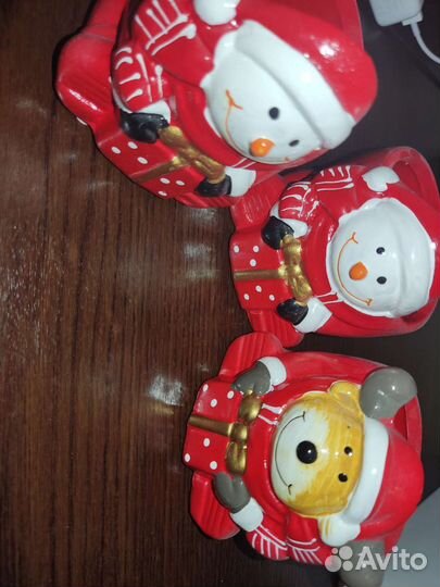 Подставка в форме дед мороза