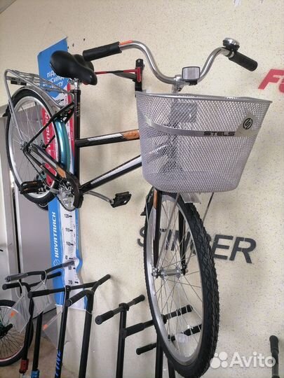 Велосипед женский с корзиной. Доставка бесплатно